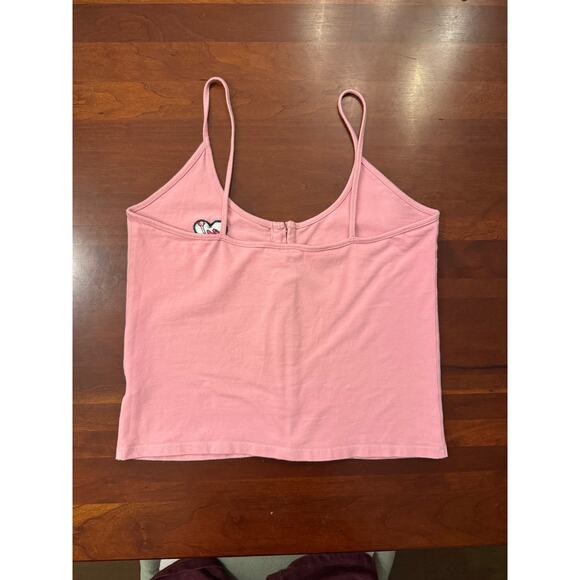 A.Lab Y2K Pink Front-Closure Camisole with Patch Size L - Picture 2 of 3